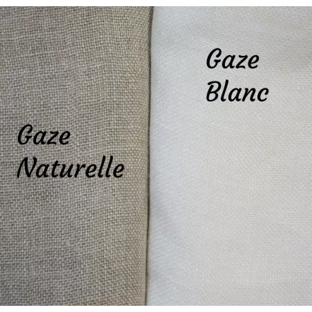 GAZE  toile à beurre en chanvre, qualité supérieur 85 gr/m²