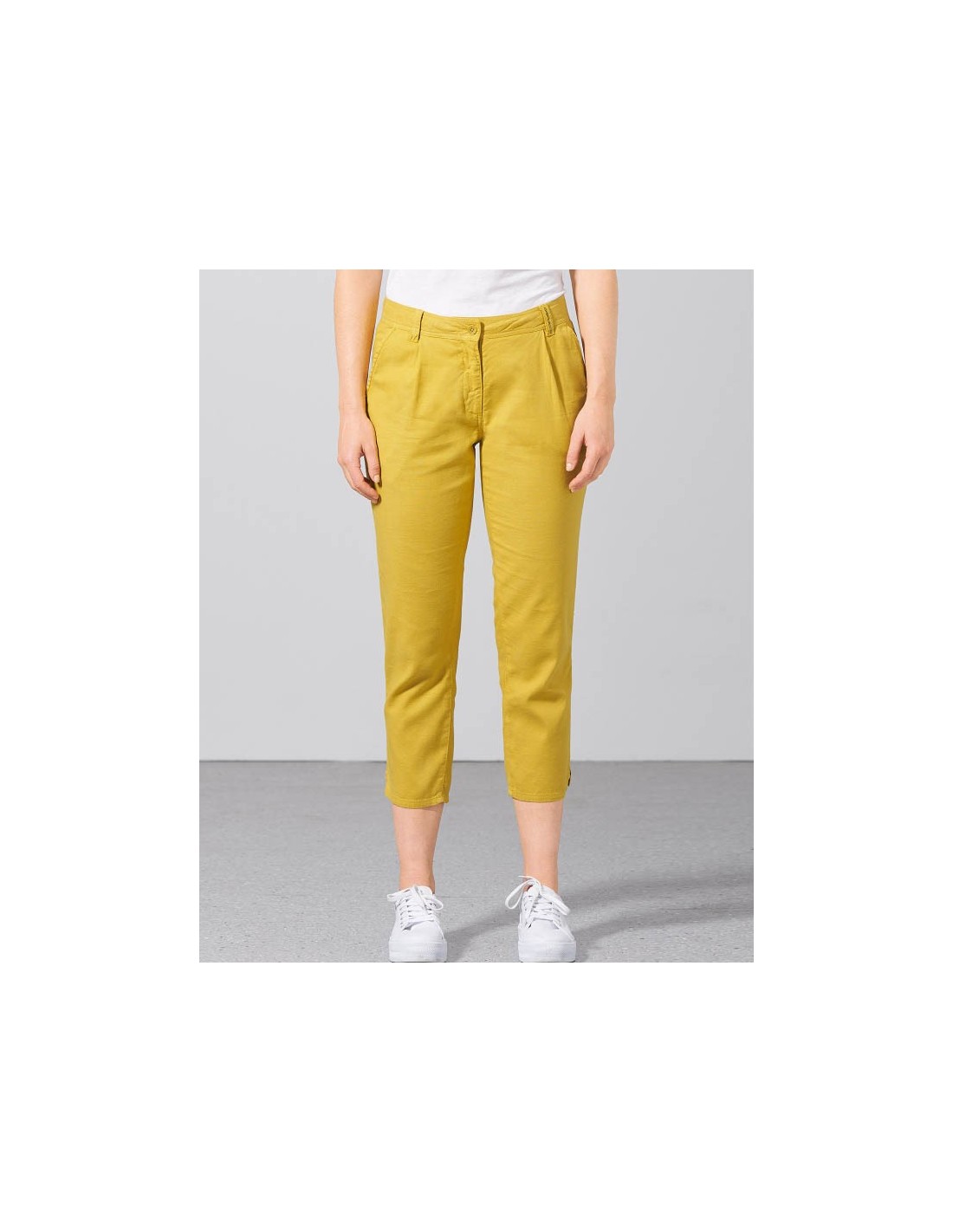 Pantalon coton bio femme