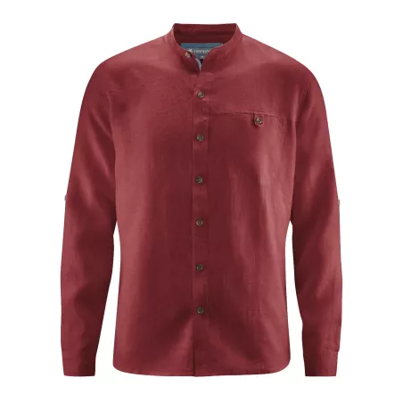 Chemise col mao - Pur chanvre