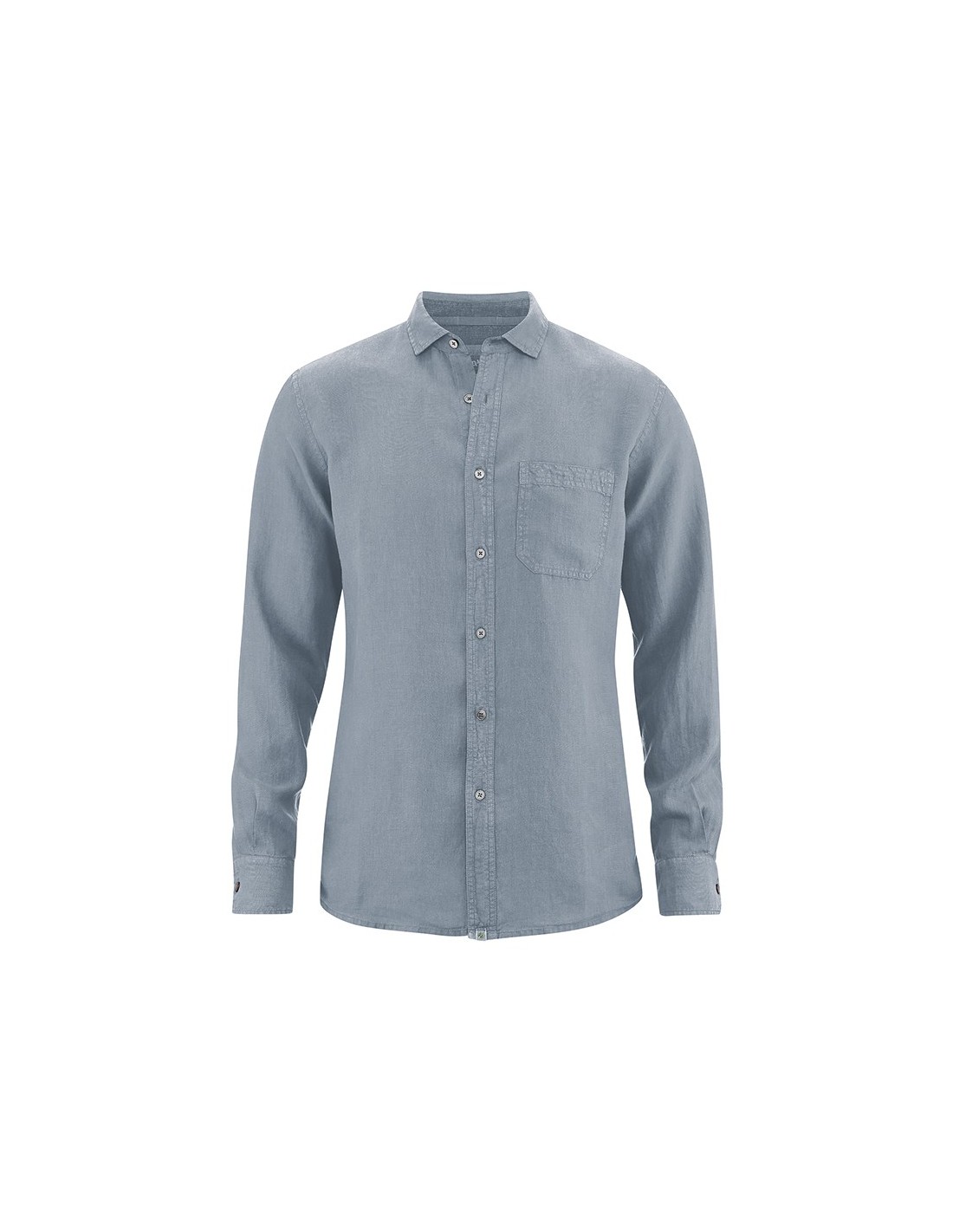 Chemise très fine pur chanvre - Poche poitrine