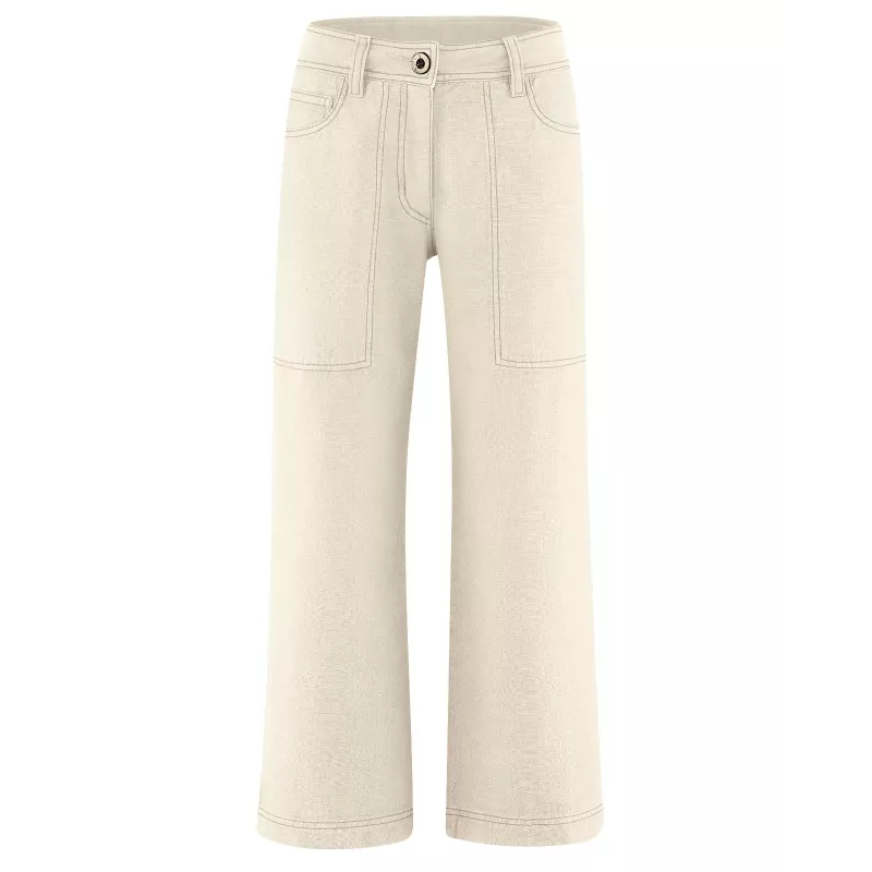 Pantalon Coupe large / chanvre