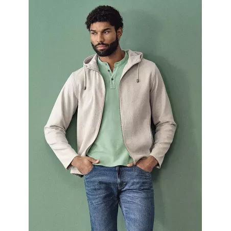 Veste sportive pour homme, chanvre recyclé et coton bio