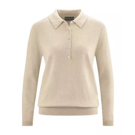 Pullover avec col chemise Style polo