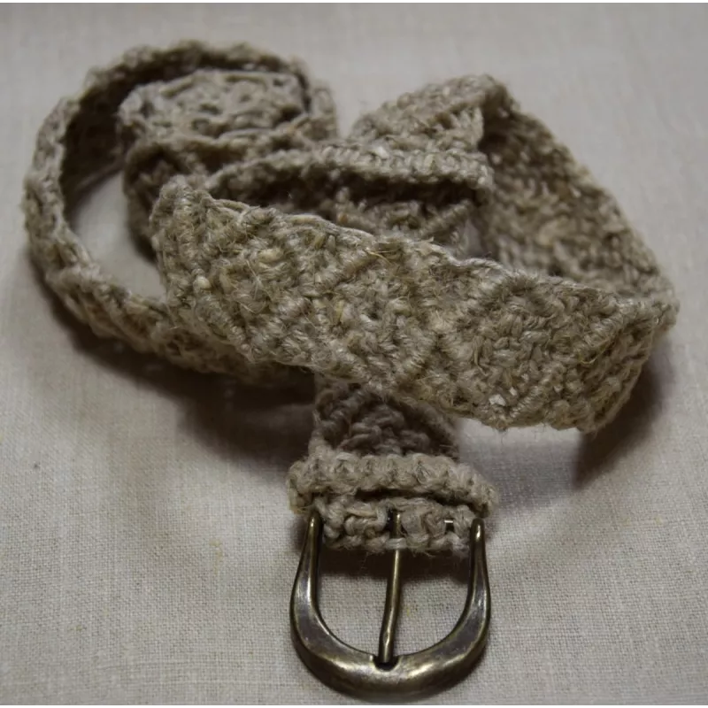 Ceinture chanvre femme Macramé