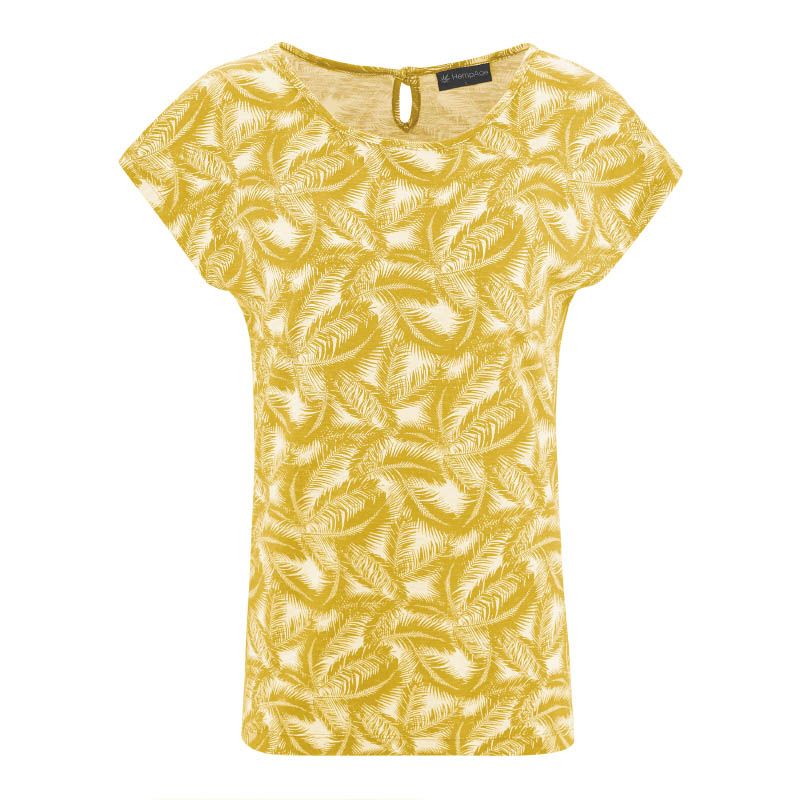 T-shirt palmier - Chanvre et Coton bio