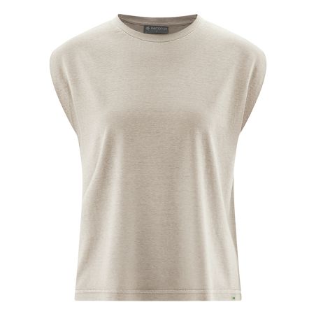 T-shirt Sans Manches Femme en Jersey coton bio chanvre