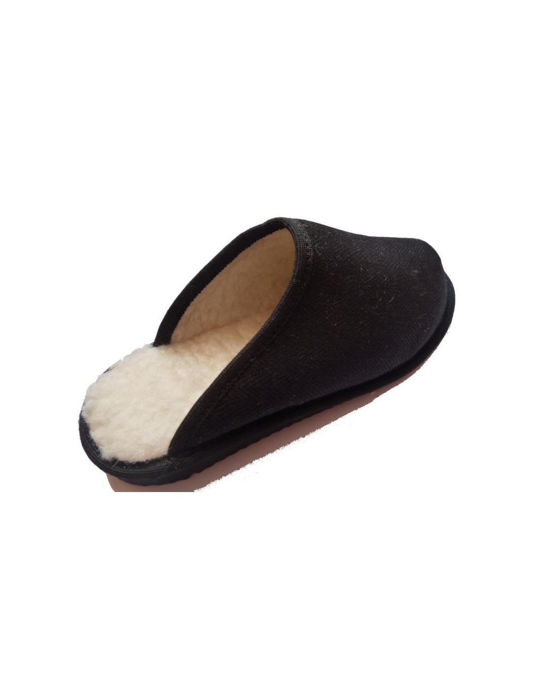 Chaussons hiver en laine de mouton et chanvre